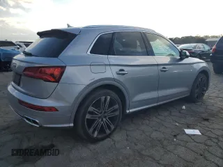 2018 Audi SQ5 with VIN WA1C4BFY9J2110569, listed as a Copart auction lot 79781664 with 71,841 mi miles and Salvage Title. Bid and sale history available at DreamBid. Image 3.