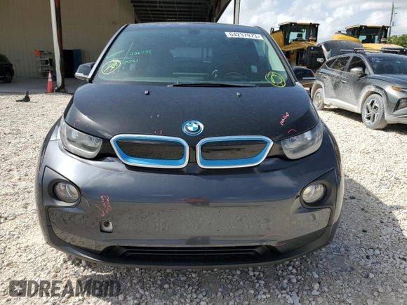 2016 BMW i3 with VIN WBY1Z4C55GV508548, listed as a Copart auction lot 64237973 with 62,380 mi miles. Bid and sale history available at carsss.com. Image 5.