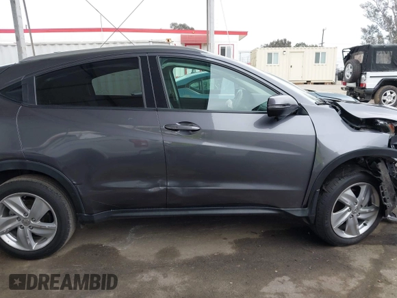 2019 Honda HR-V EX with VIN 3CZRU5H59KM712381, listed as a IAAI auction lot 41883972 with 39,260 mi miles. Bid and sale history available at carsss.com. Image 13.