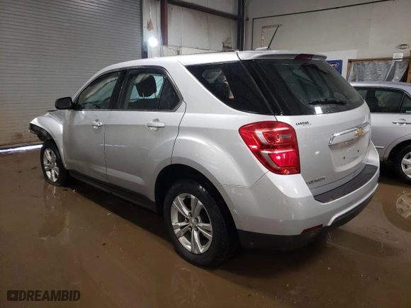 2017 Chevrolet Equinox LS with VIN 2GNALBEK8H1572698, listed as a Copart auction lot 47522865 with 68,239 mi miles and Salvage Title. Bid and sale history available at carsss.com. Image 2.