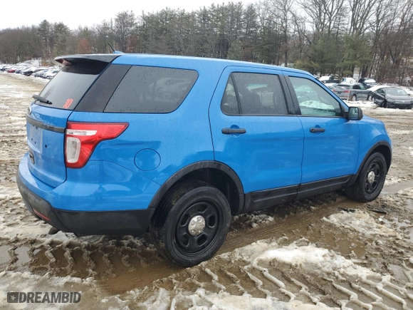 2015 Ford Police Interceptor Utility with VIN 1FM5K8AT1FGC08908, listed as a Copart auction lot 45141475 with 183,495 mi miles and Clean Title. Bid and sale history available at carsss.com. Image 3.