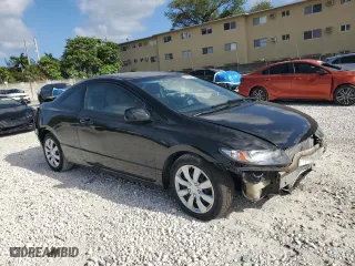 2010 Honda Civic Cpe LX with VIN 2HGFG1B63AH528482, listed as a Copart auction lot 52070465 with 160,574 mi miles and Salvage Title. Bid and sale history available at carsss.com. Image 4.