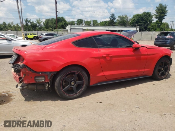 2016 Ford Mustang V6 with VIN 1FA6P8AMXG5331774, listed as a Copart auction lot 58461074 with 60,640 mi miles and Salvage title. Bid and sale history available at DreamBid. Image 3.