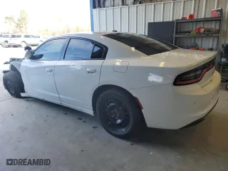 2022 Dodge Charger Police with VIN 2C3CDXKG5NH153873, listed as a Copart auction lot 82989944 with 23,862 mi miles and Salvage Title. Bid and sale history available at carsss.com. Image 2.