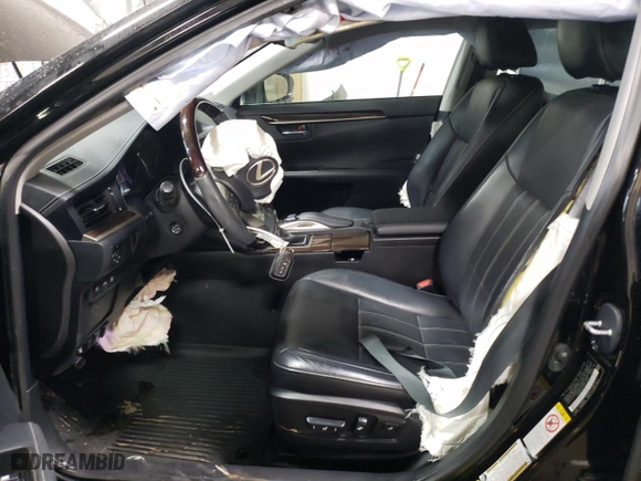 2017 Lexus ES with VIN 58ABK1GG7HU041276, listed as a Copart auction lot 80558623 with 49,235 mi miles and Salvage Title. Bid and sale history available at carsss.com. Image 7.