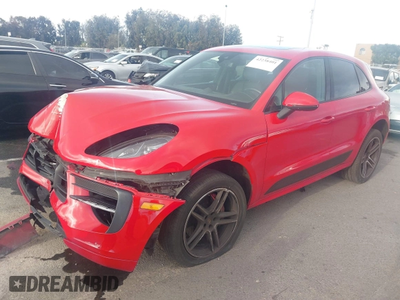 2020 Porsche Macan GTS with VIN WP1AG2A55LLB55876, listed as a IAAI auction lot 42238401 with 49,990 mi miles and . Bid and sale history available at DreamBid. Image 2.