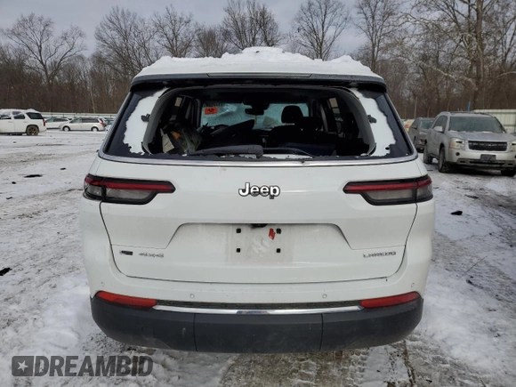 2021 Jeep Grand Cherokee Altitude с VIN 1C4RJKAG1M8160830, выставлен на аукционе Copart как лот 89241865 с пробегом 29 197 миль миль и Списание • Salvage title. История ставок и продаж доступна на DreamBid. Изображение 6.