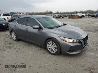 2020 Nissan Sentra S with VIN 3N1AB8BV2LY234238, listed as a Copart auction lot 50545425 with 99,977 mi miles and Salvage Title. Bid and sale history available at carsss.com. Image 4.