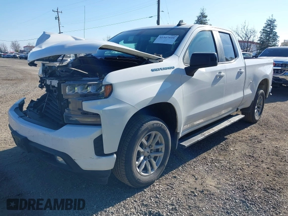 2021 Chevrolet Silverado 1500 RST with VIN 1GCRYEED5MZ225587, listed as a IAAI auction lot 41347939 with 40,779 mi miles and . Bid and sale history available at DreamBid. Image 18.