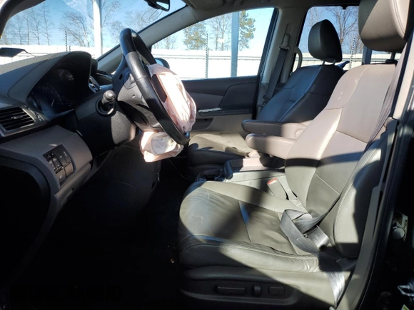 2016 Honda Odyssey EX-L with VIN 5FNRL5H63GB013440, listed as a Copart auction lot 42744235 with Not Provided miles and Salvage Title. Bid and sale history available at DreamBid. Image 7.