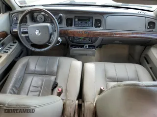 2010 Mercury Grand Marquis LS with VIN 2MEBM7FV0AX602472, listed as a Copart auction lot 72833864 with 73,376 mi miles and Salvage Title. Bid and sale history available at carsss.com. Image 8.