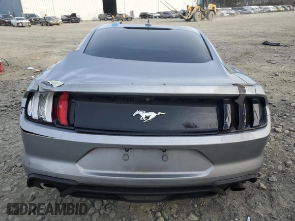 2022 Ford Mustang EcoBoost with VIN 1FA6P8TH8N5138780, listed as a Copart auction lot 45538085 with 41,435 mi miles and Salvage Title. Bid and sale history available at carsss.com. Image 6.
