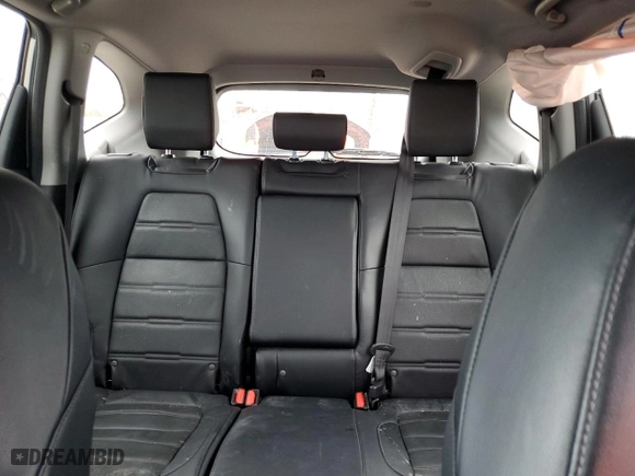 2017 Honda CR-V EX-L with VIN 5J6RW2H87HL071065, listed as a Copart auction lot 51615885 with 56,117 mi miles and Salvage Title. Bid and sale history available at carsss.com. Image 10.