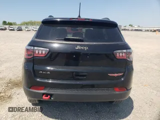 2020 Jeep Compass Trailhawk z VIN 3C4NJDDB1LT208160, wystawiony jako Copart lot #53326685 z przebiegiem 65 923 mil mil oraz Szkoda całkowita • Salvage title. Historia ofert i sprzedaży dostępna na DreamBid. Obrazek 6.