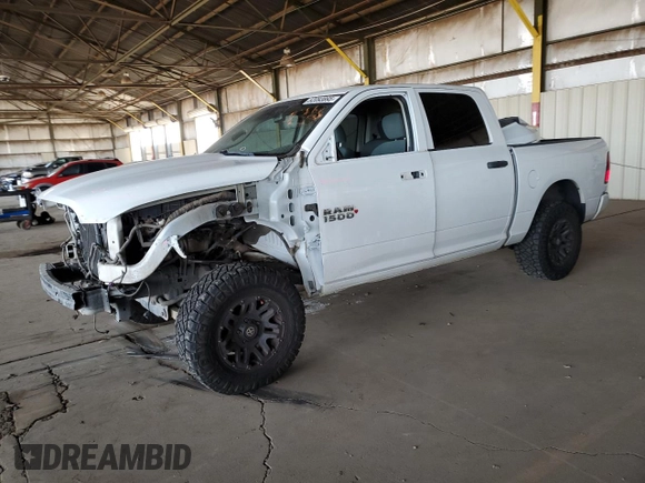 2018 Ram 1500 Tradesman with VIN 1C6RR6KGXJS219491, listed as a Copart auction lot 52093895 with 212,925 mi miles and Salvage title. Bid and sale history available at DreamBid. Image 1.