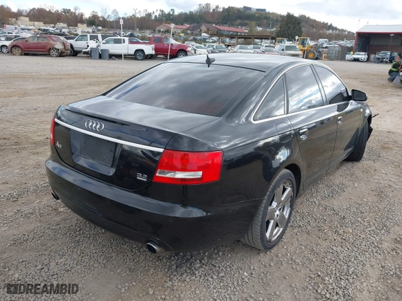 2008 Audi A6 with VIN WAUDH74F98N127066, listed as a IAAI auction lot 40738254 with 1 mi miles. Bid and sale history available at carsss.com. Image 4.