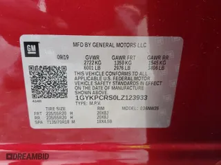 2020 Cadillac XT6 FWD Premium Luxury with VIN 1GYKPCRS0LZ123933, listed as a Copart auction lot 38765214 with 17,076 mi miles. Bid and sale history available at carsss.com. Image 15.