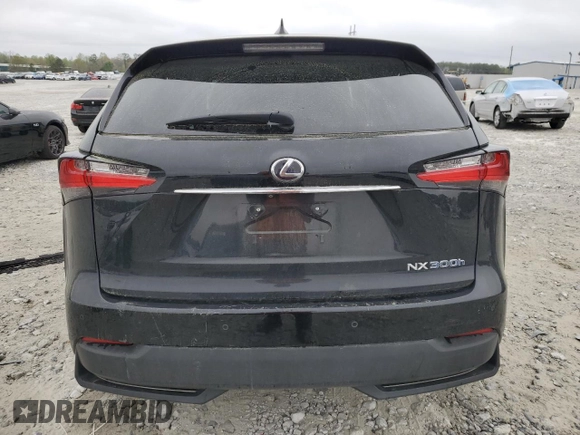 2015 Lexus NX 300h with VIN JTJYWRBZ5F2002256, listed as a Copart auction lot 50571485 with 192,869 mi miles and Salvage title. Bid and sale history available at DreamBid. Image 6.