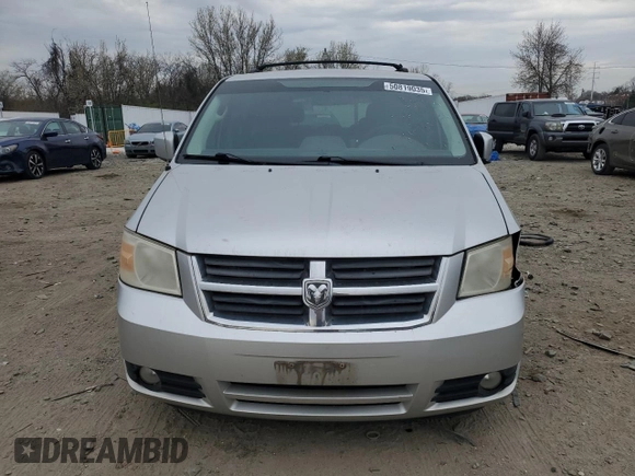 2010 Dodge Grand Caravan SXT with VIN 2D4RN5D14AR118765, listed as a Copart auction lot 50819035 with 162,041 mi miles and Salvage Title. Bid and sale history available at DreamBid. Image 5.