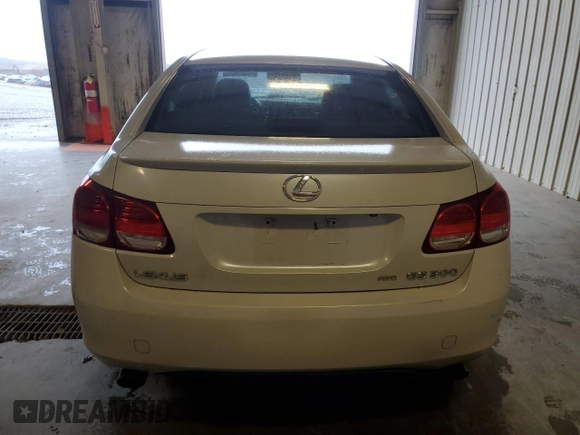 2006 Lexus GS 300 with VIN JTHCH96SX60013834, listed as a Copart auction lot 44861775 with 220,253 mi miles and Clean Title. Bid and sale history available at carsss.com. Image 6.