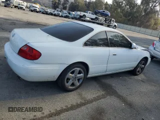 2001 Acura CL Type S with VIN 19UYA42631A032723, listed as a Copart auction lot 87293684 with 107,140 mi miles and Clean Title. Bid and sale history available at carsss.com. Image 3.