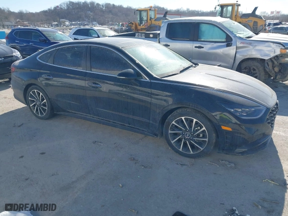 2022 Hyundai Sonata Limited with VIN KMHL34J26NA197412, listed as a IAAI auction lot 41371825 with 65,226 mi miles. Bid and sale history available at carsss.com. Image 1.