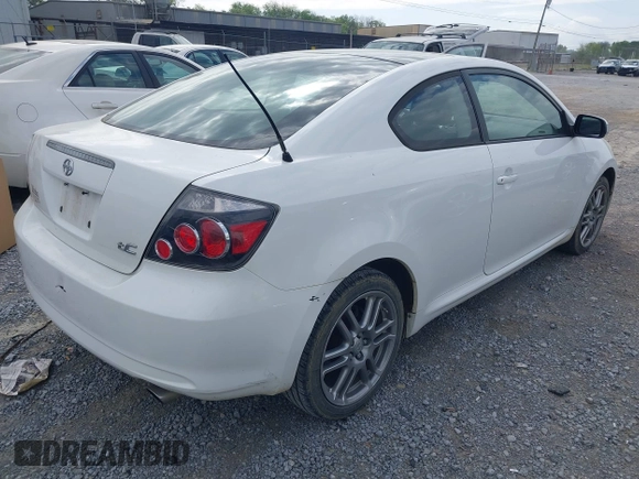 2010 Scion tC with VIN JTKDE3B79A0313508, listed as a IAAI auction lot 41970517 with 163,604 mi miles. Bid and sale history available at carsss.com. Image 4.