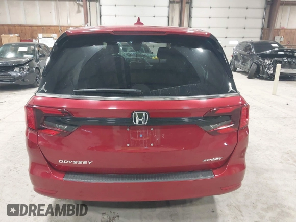 2023 Honda Odyssey Sport z VIN 5FNRL6H75PB054893, wystawiony jako IAAI lot #41984321 z przebiegiem 17 383 mil mil oraz . Historia ofert i sprzedaży dostępna na DreamBid. Obrazek 16.