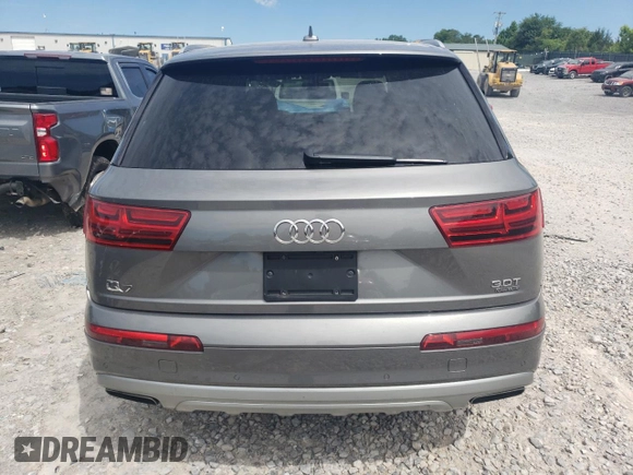 2017 Audi Q7 Premium with VIN WA1AAAF71HD041831, listed as a Copart auction lot 57890505 with 118,645 mi miles and Clean title. Bid and sale history available at DreamBid. Image 6.