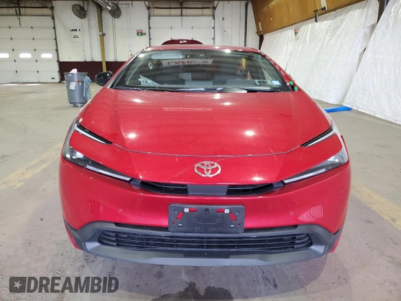 2024 Toyota Prius LE with VIN JTDADABU6R3012325, listed as a Copart auction lot 48787865 with 18,797 mi miles and Salvage Title. Bid and sale history available at carsss.com. Image 5.