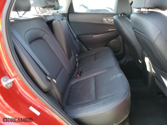 2021 Hyundai Kona Electric Ultimate with VIN KM8K53AG6MU110326, listed as a Copart auction lot 83372114 with 38,522 mi miles and Salvage Title. Bid and sale history available at carsss.com. Image 10.