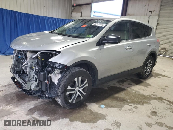 2018 Toyota RAV4 LE with VIN 2T3BFREV0JW781650, listed as a Copart auction lot 52123085 with 36,748 mi miles and Salvage Title. Bid and sale history available at carsss.com. Image 1.