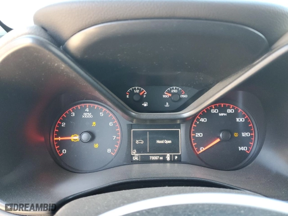 2016 GMC Canyon 2WD with VIN 1GTH5BE38G1369194, listed as a Copart auction lot 87330974 with 73,097 mi miles and Salvage Title. Bid and sale history available at carsss.com. Image 9.