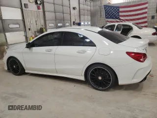 2016 Mercedes-Benz CLA with VIN WDDSJ4GB0GN351529, listed as a Copart auction lot 50374935 with 104,316 mi miles and Clean Title. Bid and sale history available at carsss.com. Image 2.