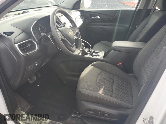 2022 Chevrolet Equinox LT with VIN 3GNAXKEV5NL193280, listed as a Copart auction lot 50025665 with 56,555 mi miles and Salvage Title. Bid and sale history available at DreamBid. Image 7.