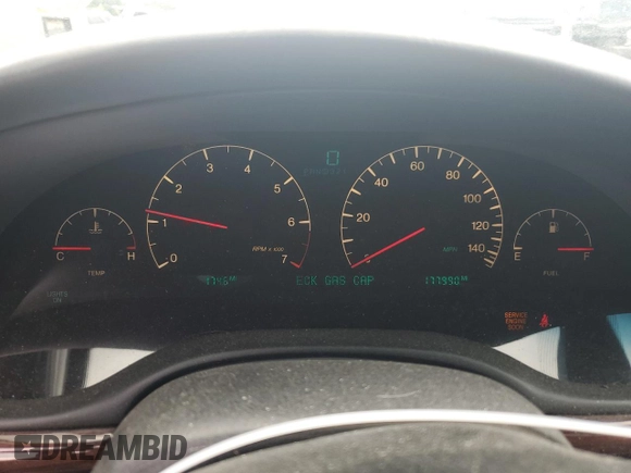 2001 Cadillac Seville Touring STS z VIN 1G6KY54961U257426, wystawiony jako Copart lot #45269275 z przebiegiem 177 990 mil mil oraz Nie do naprawy • Non repairable. Historia ofert i sprzedaży dostępna na DreamBid. Obrazek 9.
