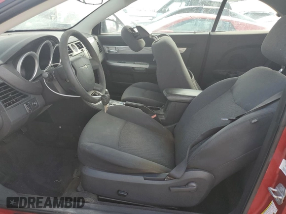 2010 Chrysler Sebring Touring with VIN 1C3BC5ED9AN148309, listed as a Copart auction lot 74634154 with 83,850 mi miles and Non Repairable. Bid and sale history available at carsss.com. Image 7.