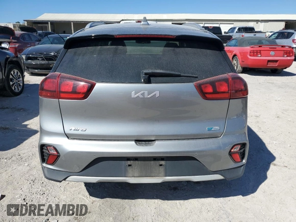 2022 Kia Niro LXS with VIN KNDCB3LC7N5498674, listed as a Copart auction lot 77091584 with 33,148 mi miles and Clean Title. Bid and sale history available at carsss.com. Image 6.
