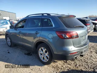 2013 Mazda CX-9 Touring with VIN JM3TB3CV5D0411410, listed as a Copart auction lot 46929045 with 187,526 mi miles and Salvage Title. Bid and sale history available at carsss.com. Image 2.