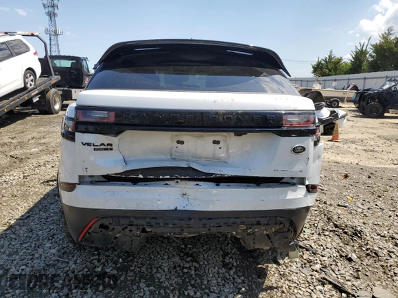 2020 Land Rover Range Rover Velar S z VIN SALYB2FV5LA293946, wystawiony jako Copart lot #55797125 z przebiegiem 46 564 mil mil oraz Szkoda całkowita • Salvage title. Historia ofert i sprzedaży dostępna na DreamBid. Obrazek 6.