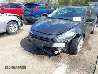 2013 Dodge Dart SXT with VIN 1C3CDFBA0DD324210, listed as a IAAI auction lot 42008663 with 161,028 mi miles. Bid and sale history available at carsss.com. Image 6.