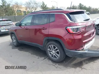 2020 Jeep Compass Latitude with VIN 3C4NJCBB3LT257809, listed as a IAAI auction lot 41736438 with 50,435 mi miles and . Bid and sale history available at DreamBid. Image 3.