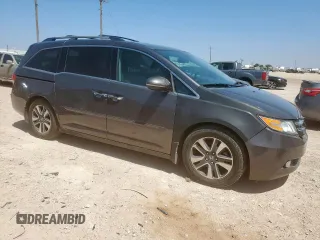 2015 Honda Odyssey Touring Elite z VIN 5FNRL5H97FB002739, wystawiony jako Copart lot #62060695 z przebiegiem 194 604 mil mil oraz Szkoda całkowita • Salvage title. Historia ofert i sprzedaży dostępna na DreamBid. Obrazek 4.