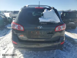 2012 Hyundai Santa Fe GLS with VIN 5XYZG3AB1CG151450, listed as a Copart auction lot 45744125 with 147,074 mi miles and Salvage Title. Bid and sale history available at carsss.com. Image 6.