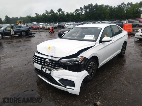 2021 Volkswagen Jetta S with VIN 3VWC57BU5MM061982, listed as a IAAI auction lot 42593079 with 42,806 mi miles and . Bid and sale history available at DreamBid. Image 6.