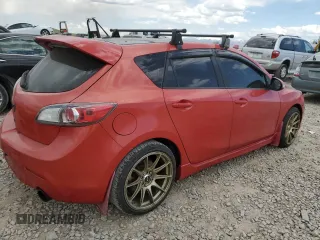 2012 Mazda 3 Mazdaspeed3 Touring with VIN JM1BL1L43C1625205, listed as a Copart auction lot 52404454 with Not Provided miles and Salvage Title. Bid and sale history available at DreamBid. Image 3.