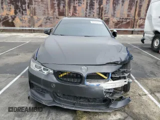2014 BMW 4 Series 435i with VIN WBA3R1C51EK191792, listed as a Copart auction lot 89140125 with 143,807 mi miles and Salvage Title. Bid and sale history available at carsss.com. Image 5.