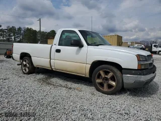 2005 Chevrolet Silverado 1500 Work Truck with VIN 1GCEC14X55Z145449, listed as a Copart auction lot 48924845 with 280,123 mi miles and Salvage Title. Bid and sale history available at carsss.com. Image 4.