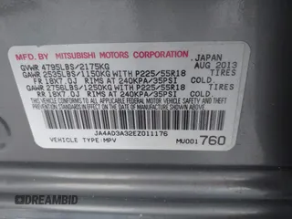 2014 Mitsubishi Outlander SE z VIN JA4AD3A32EZ011176, wystawiony jako IAAI lot #42336692 z przebiegiem 145 492 mil mil oraz . Historia ofert i sprzedaży dostępna na DreamBid. Obrazek 9.