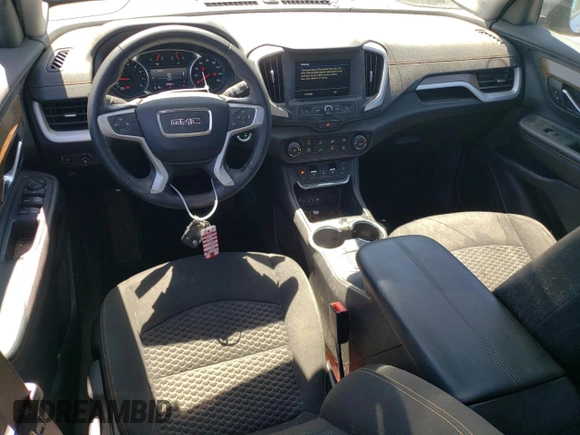 2019 GMC Terrain SLE with VIN 3GKALMEV2KL249787, listed as a Copart auction lot 63664424 with 100,522 mi miles and Salvage title. Bid and sale history available at DreamBid. Image 8.